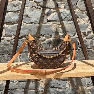 Louis Vuitton Brown Monogram Loop PM Bag